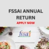 Food(FSSAI) License Returns