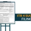 ITR-4 Return Filing